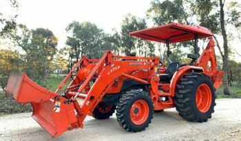 Tracteur-pelle rétrocaveuse Kubota L4600 complet