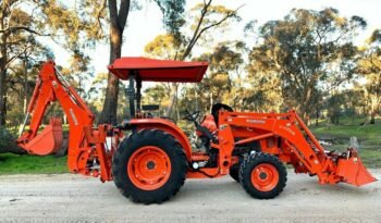 Tracteur-pelle rétrocaveuse Kubota L4600 complet