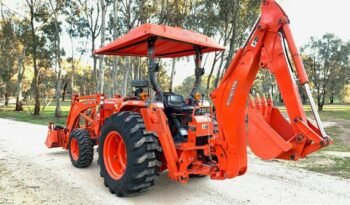 Tracteur-pelle rétrocaveuse Kubota L4600 complet