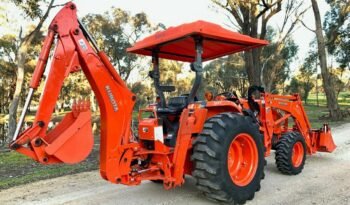 Tracteur-pelle rétrocaveuse Kubota L4600 complet