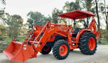 Tracteur-pelle rétrocaveuse Kubota L4600 complet