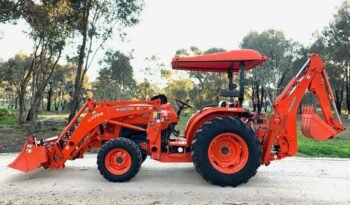 Tracteur-pelle rétrocaveuse Kubota L4600 complet