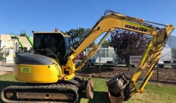 Pelle Komatsu PC88MR-6 8 tonnes longue portée complet