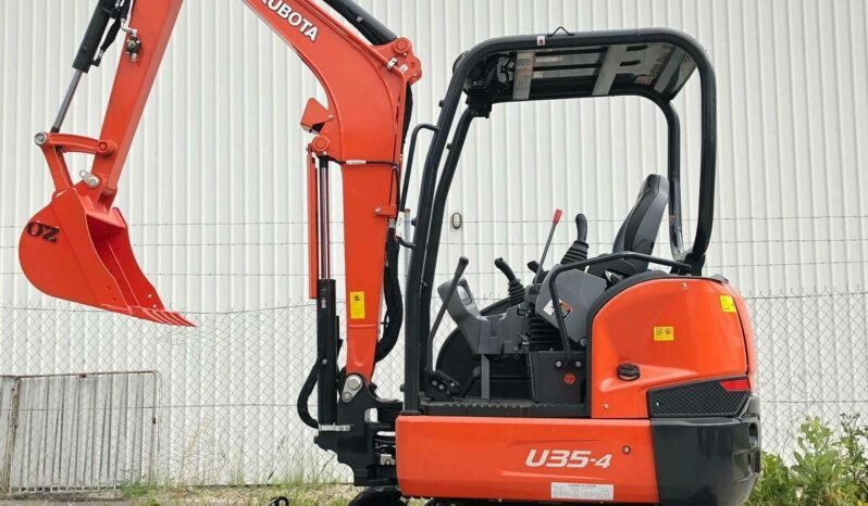 Mini pelle Kubota U35-4 complet