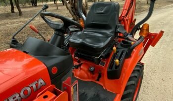 Tractopelle Kubota BX25 complet