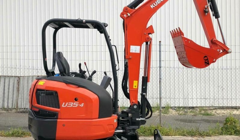 Mini pelle Kubota U35-4 complet