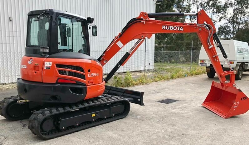 Mini Pelle Kubota U55-4 5,5 tonnes complet