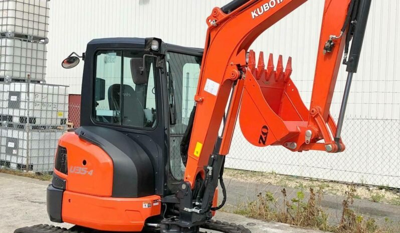 Mini pelle Kubota U35-4 complet