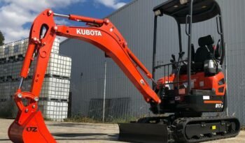 Mini pelle Kubota U17-3 complet