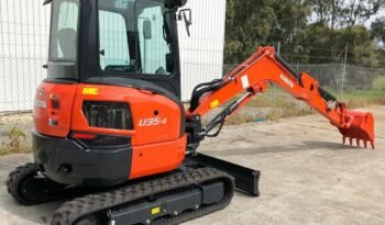 Mini pelle Kubota U35-4 complet