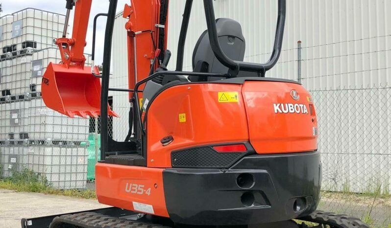 Mini pelle Kubota U35-4 complet