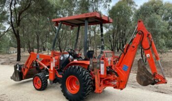 Tracteur industriel / Tractopelle Kubota B21 complet