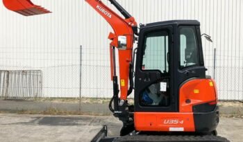 Mini pelle Kubota U35-4 complet