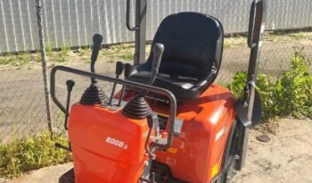 Mini Pelle Kubota K008-3 complet