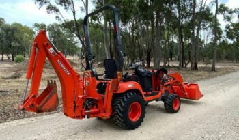 Tractopelle Kubota BX25 complet