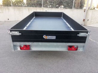 PLATEAU RIDELLE SARIS 306 X 170 PTAC 2700 KGS » BLACK EDITION - Image 2