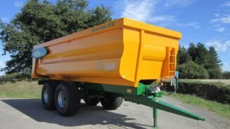 G 160 benne agricole monocoque - gourdon sa - charge 16 t